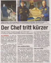 Kärntner Woche, Der Chef tritt kürzer